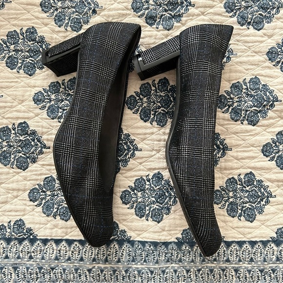 Stuart Weitzman FRAMEF5 Pewter Scotch Woven Pumps – Size 8 - Picture 5 of 11